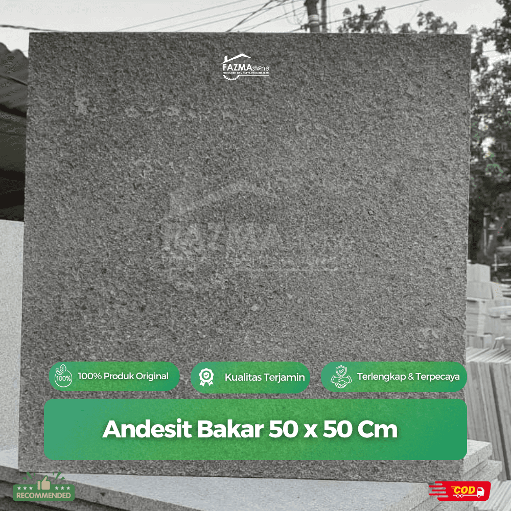 Andesit Bakar 50 x 50 Cm