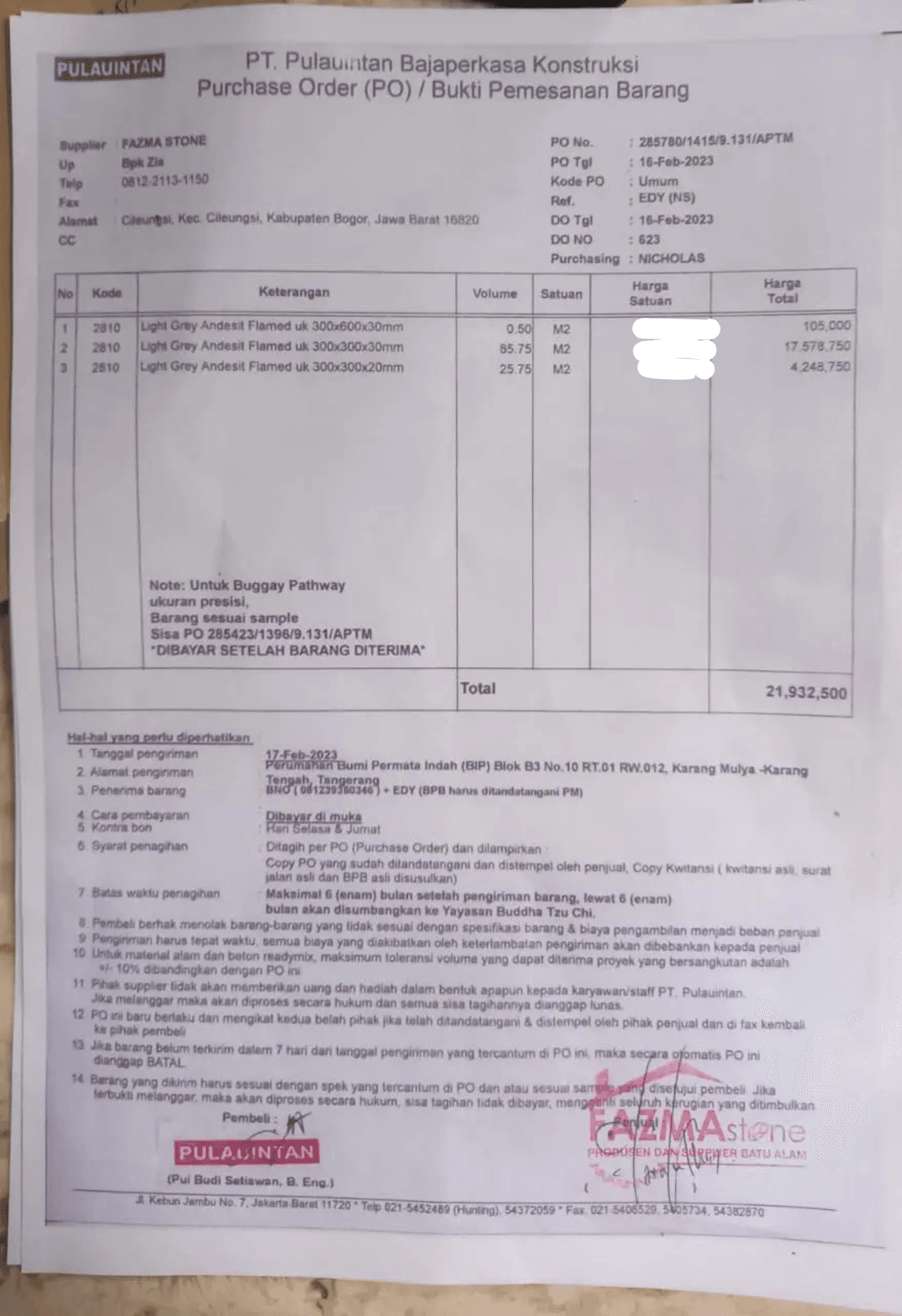 Testimoni Bpk. Budi Setiawan - gambar 1